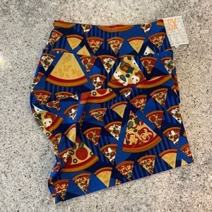 NWT Size XS LuLaRoe Pizza Cassie Pencil Skirt